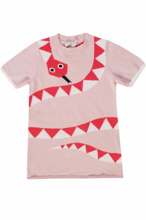 Sukienka z motywem węża, zdjęcie 1 Sukienka z motywem węża od Stella McCartney Kids